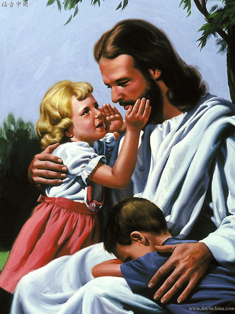 孩子-基督教图片网-耶稣爱你图片